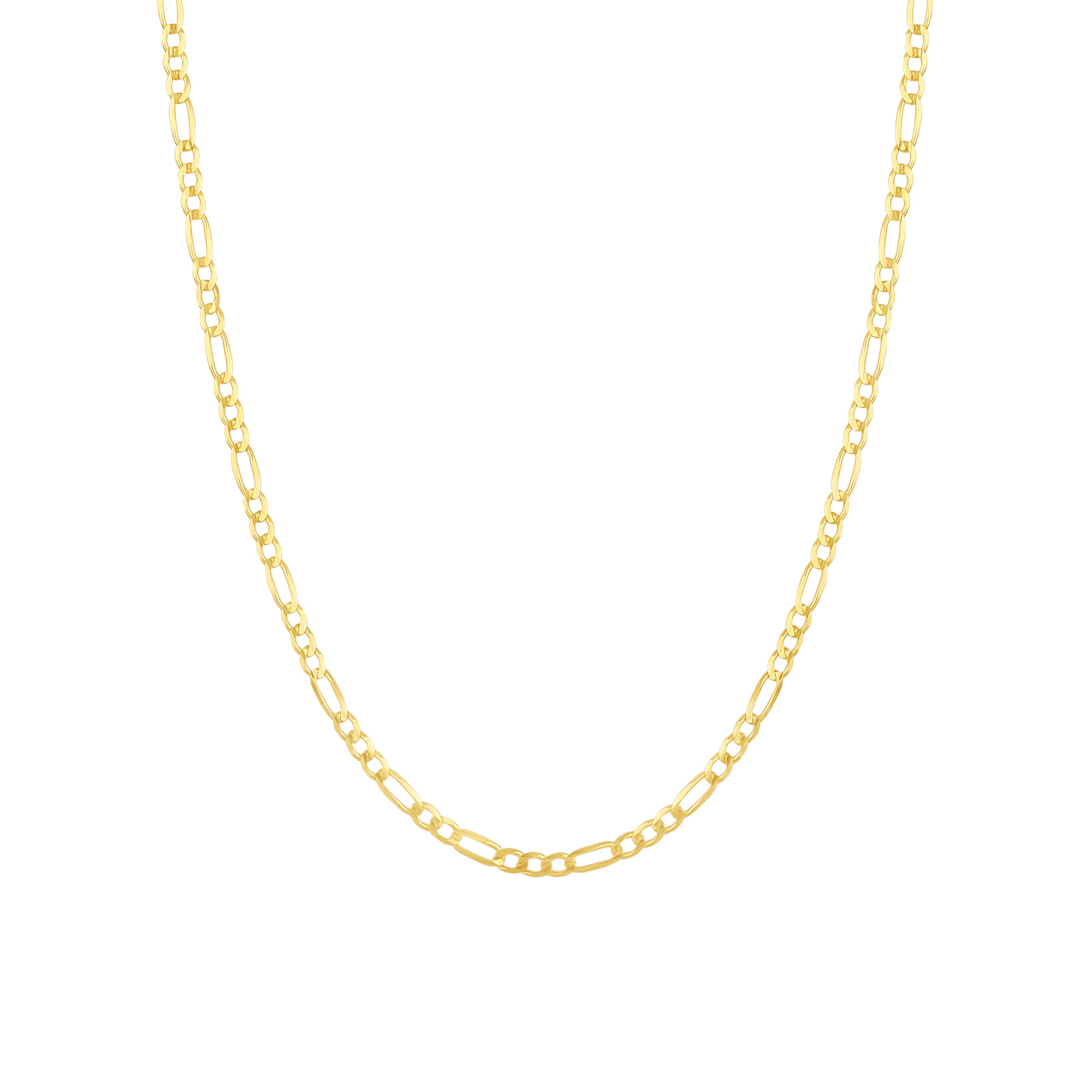 Figaro Chain Necklace 3mm