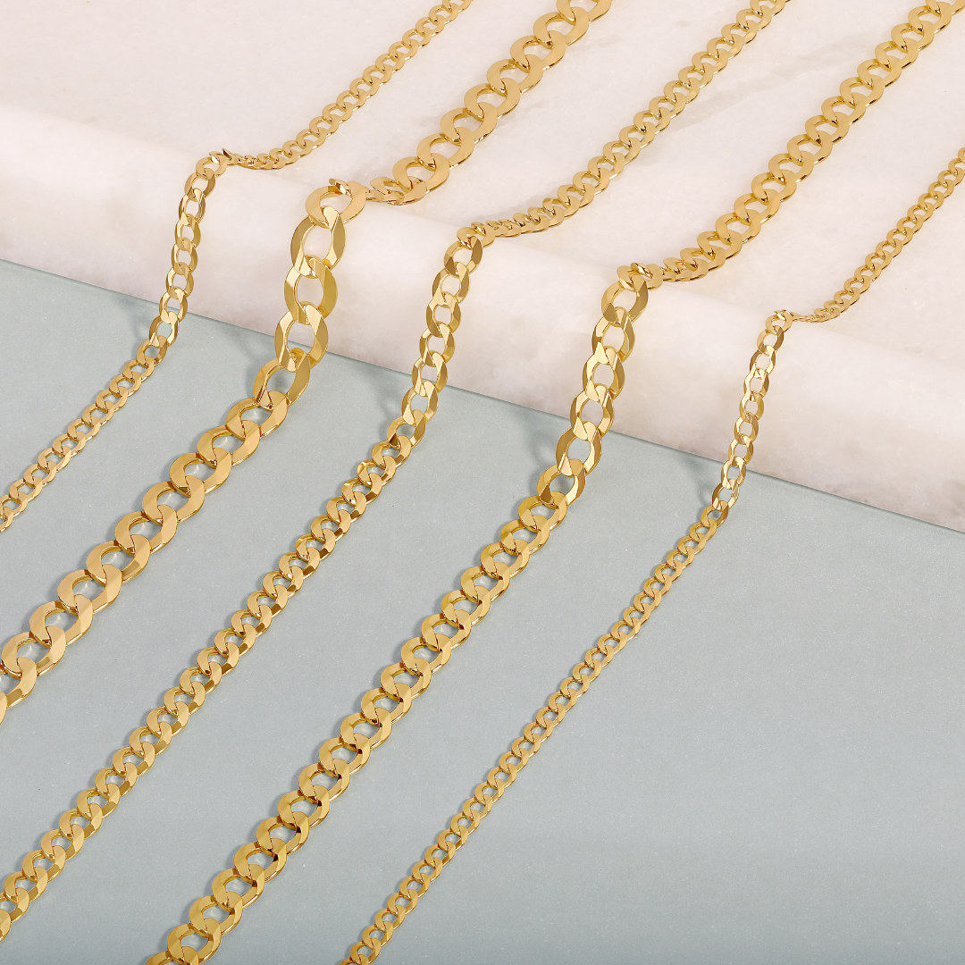 Curb Chain Necklace 7mm