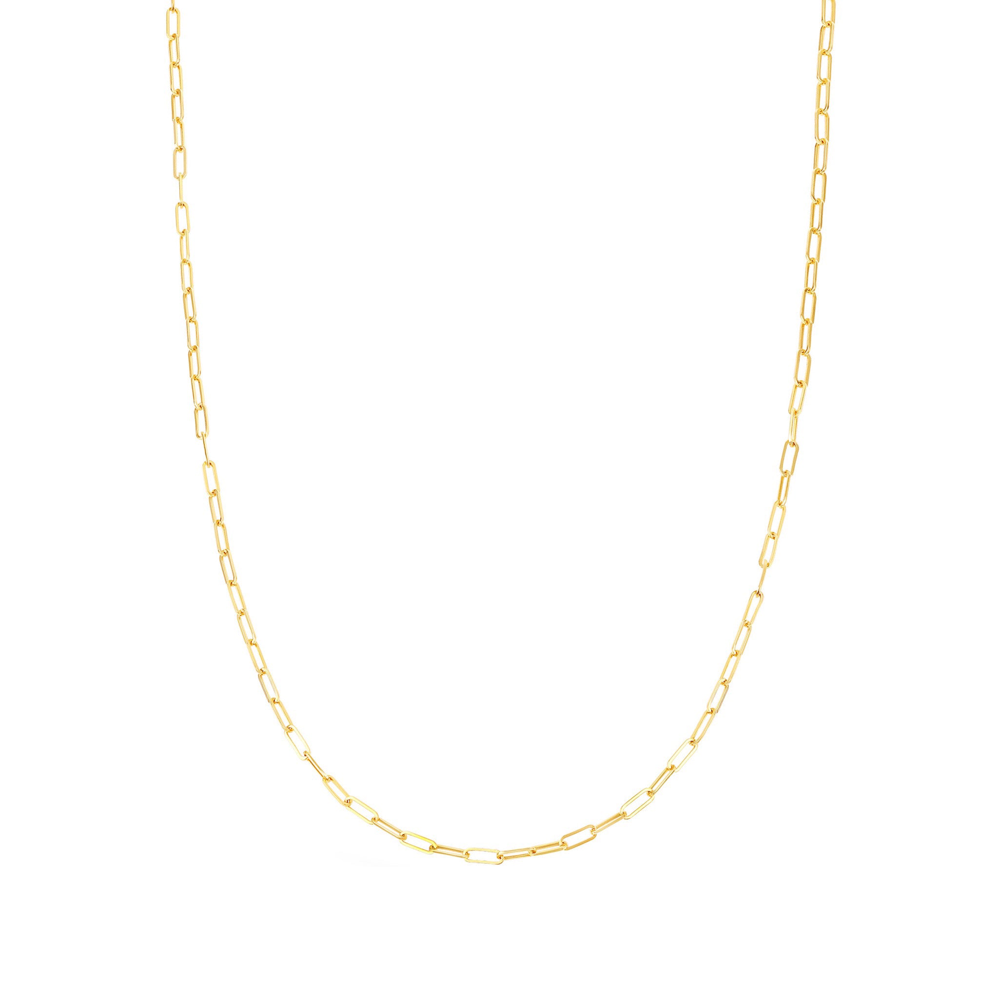 Paper Clip Necklace 1.7mm