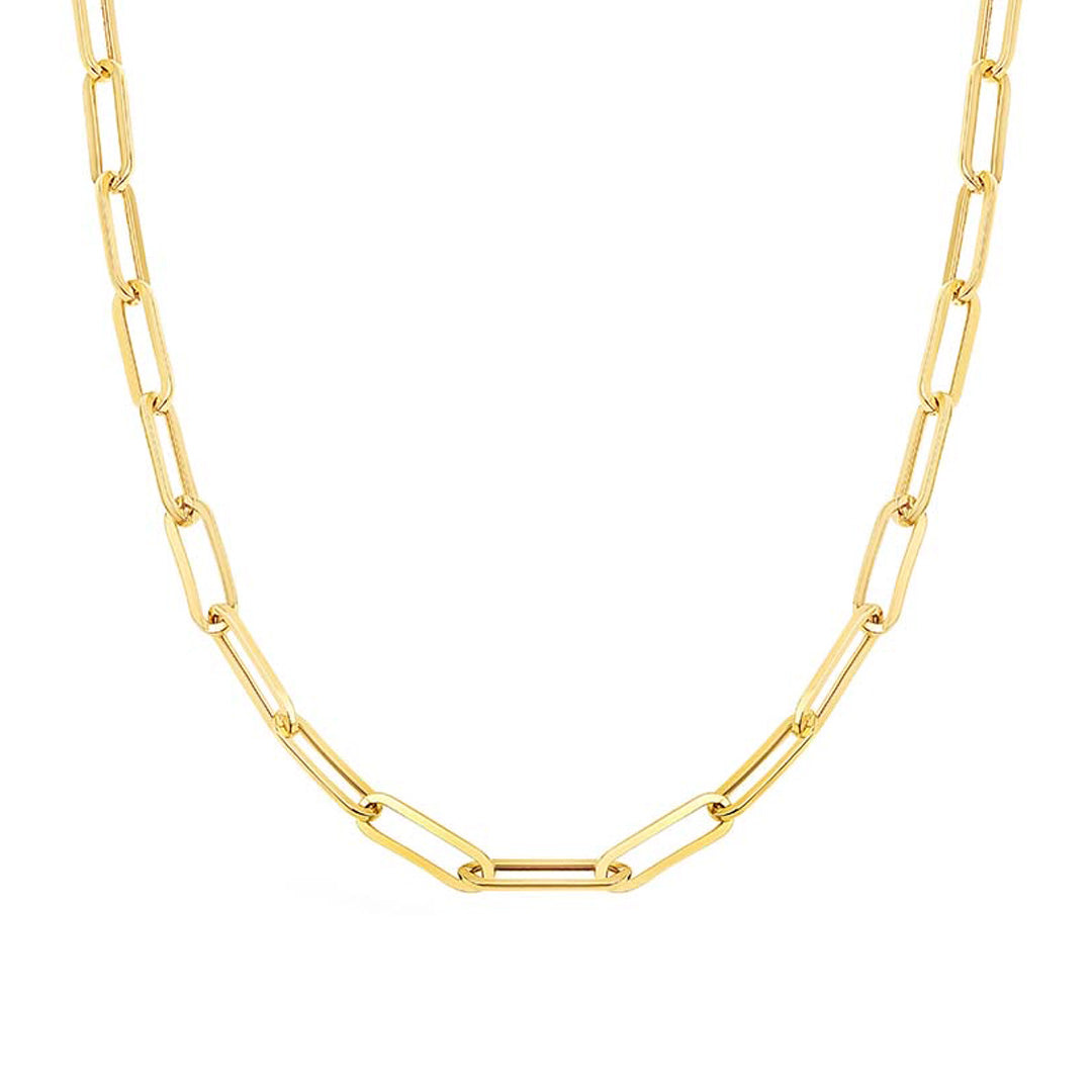 Paper Clip Necklace 6.5mm