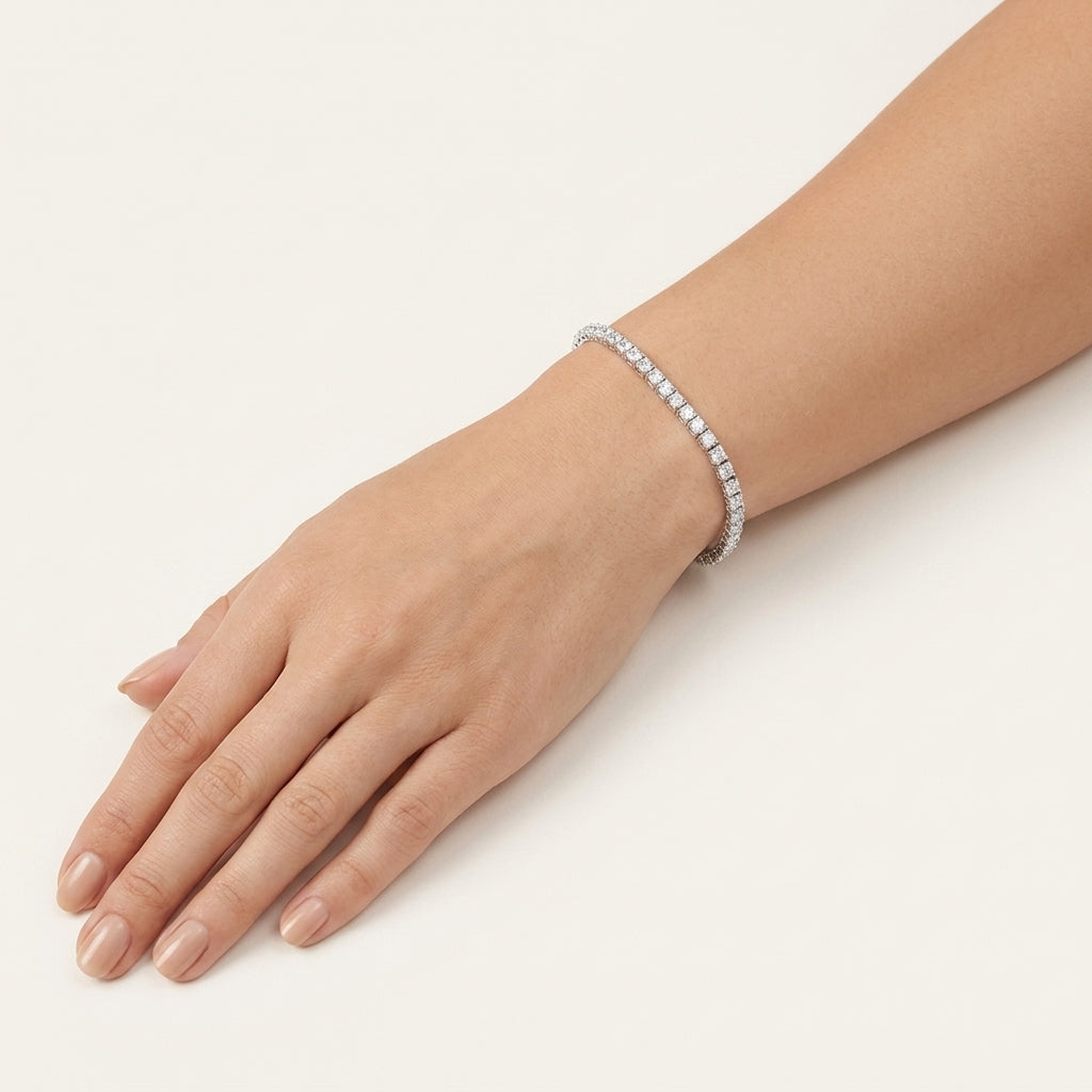 Legacy Bracelet worn by model - Vicenza Miami