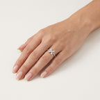 Embellished Ring worn by model - Vicenza Miami