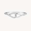 Petite Open Diamond Ring