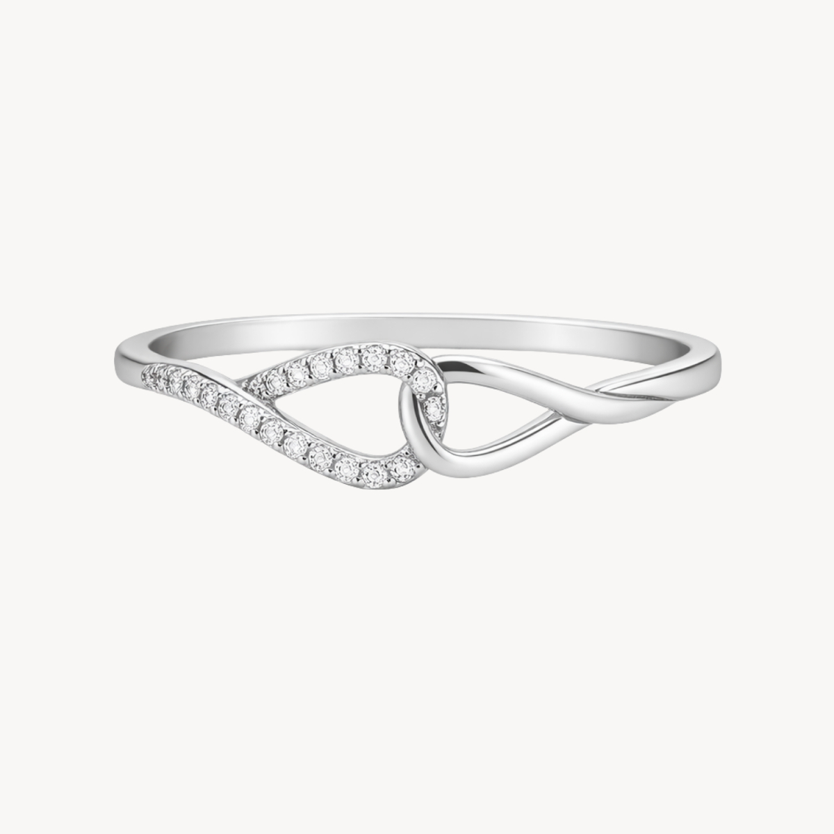 Petite Open Diamond Ring