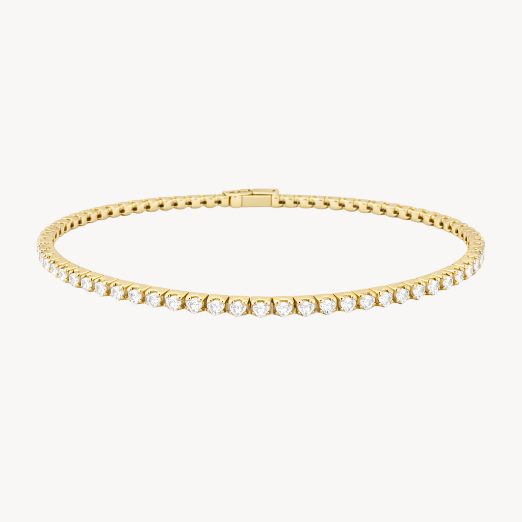 Delicate Diamond Tennis Bracelet