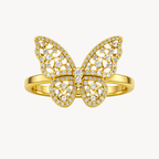 Harmony Butterfly Diamond Ring