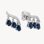 Dainty Earring White Gold Diamond II