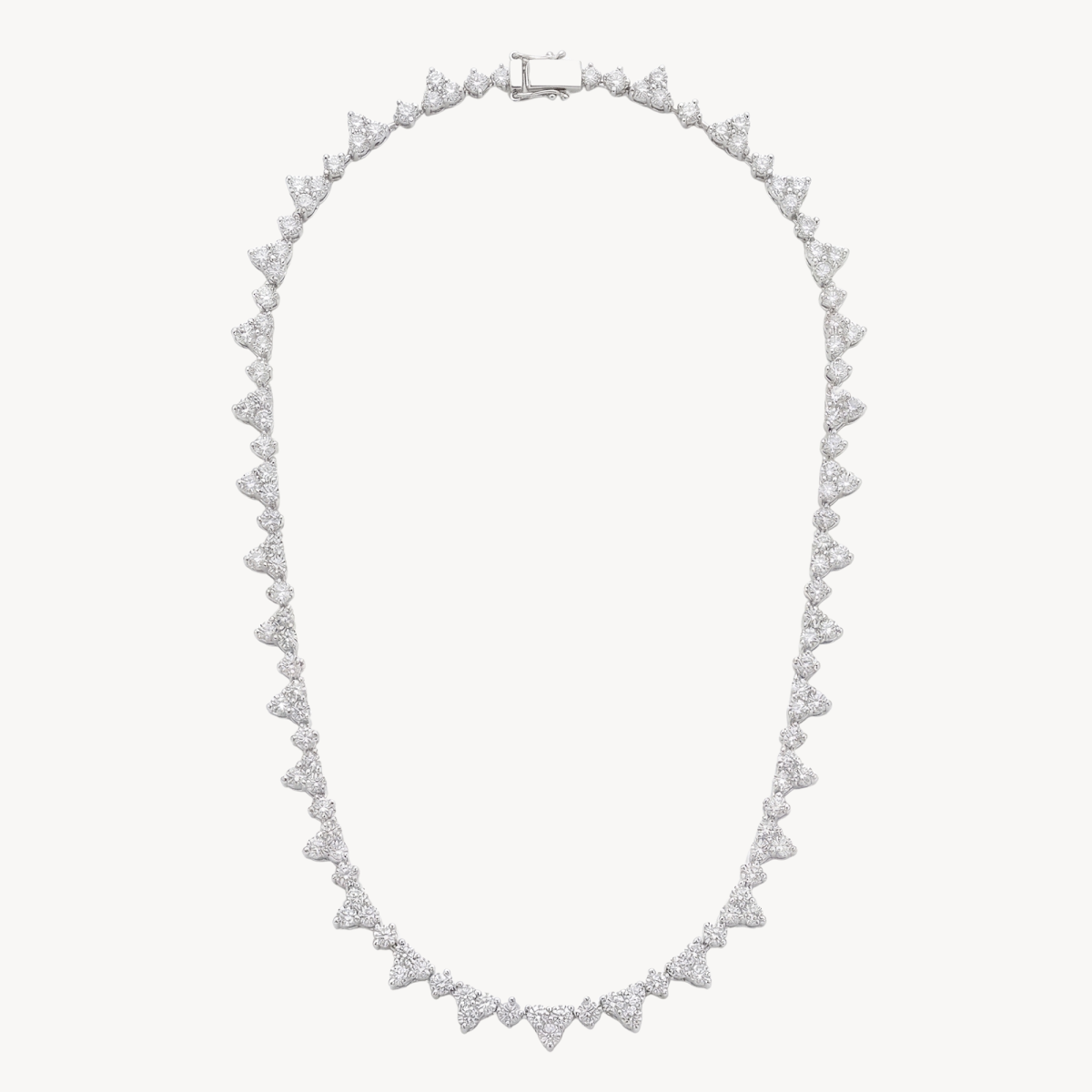 Triangle Tennis Necklace