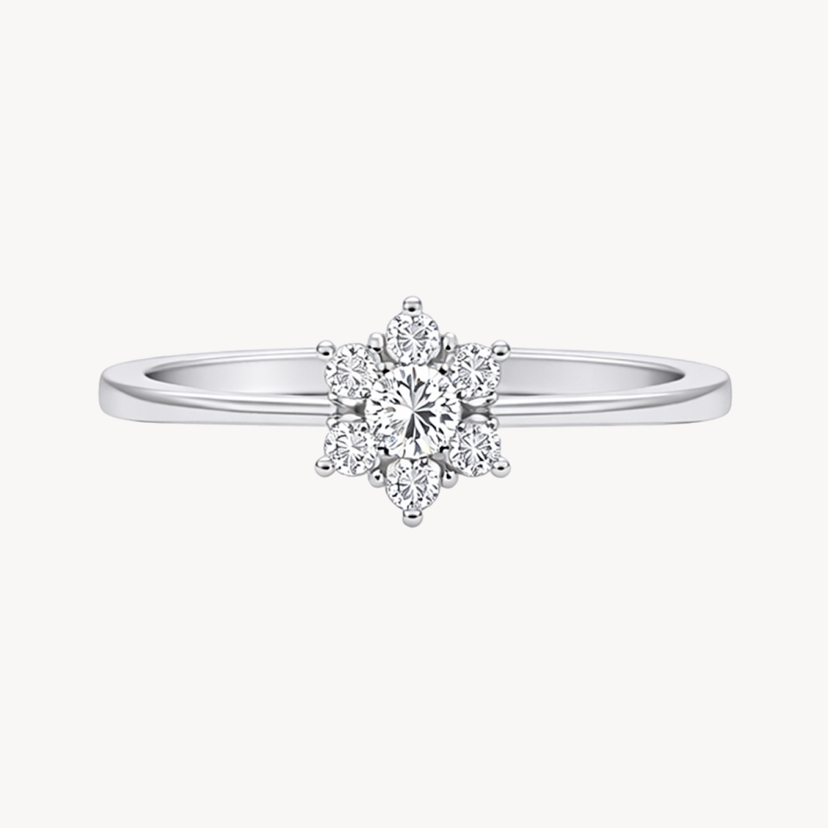 Adorned Diamond Ring