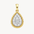 Refined Diamond Pendant