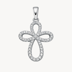 Diamond Pave Cross Pendant