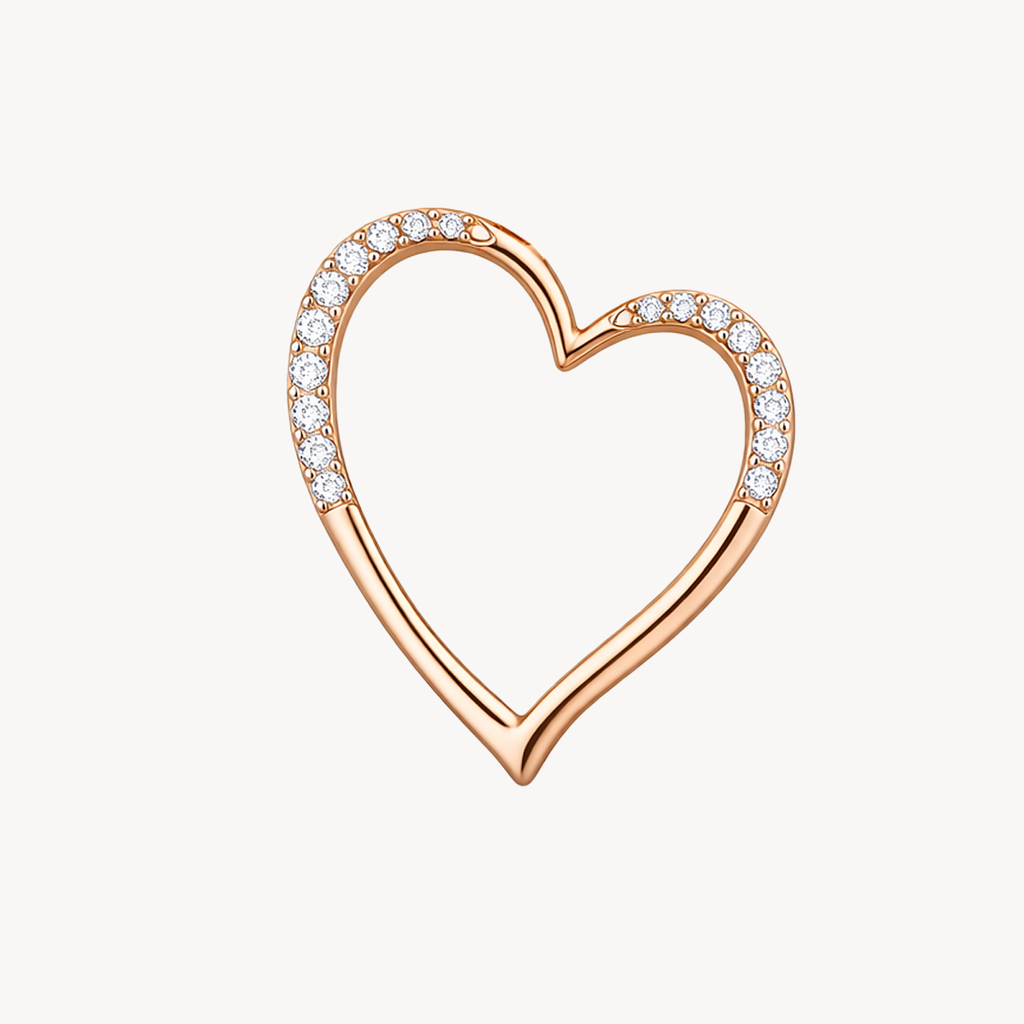 Radiant Heart Diamond Pendant
