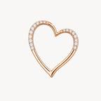 Radiant Heart Diamond Pendant