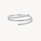 Polished Diamond Ring
