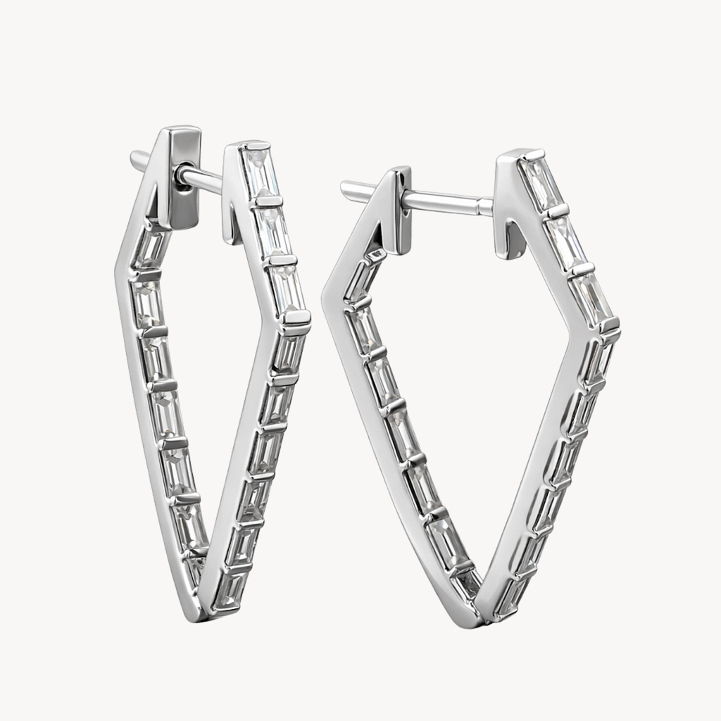 Prestige Earring White Gold Diamond