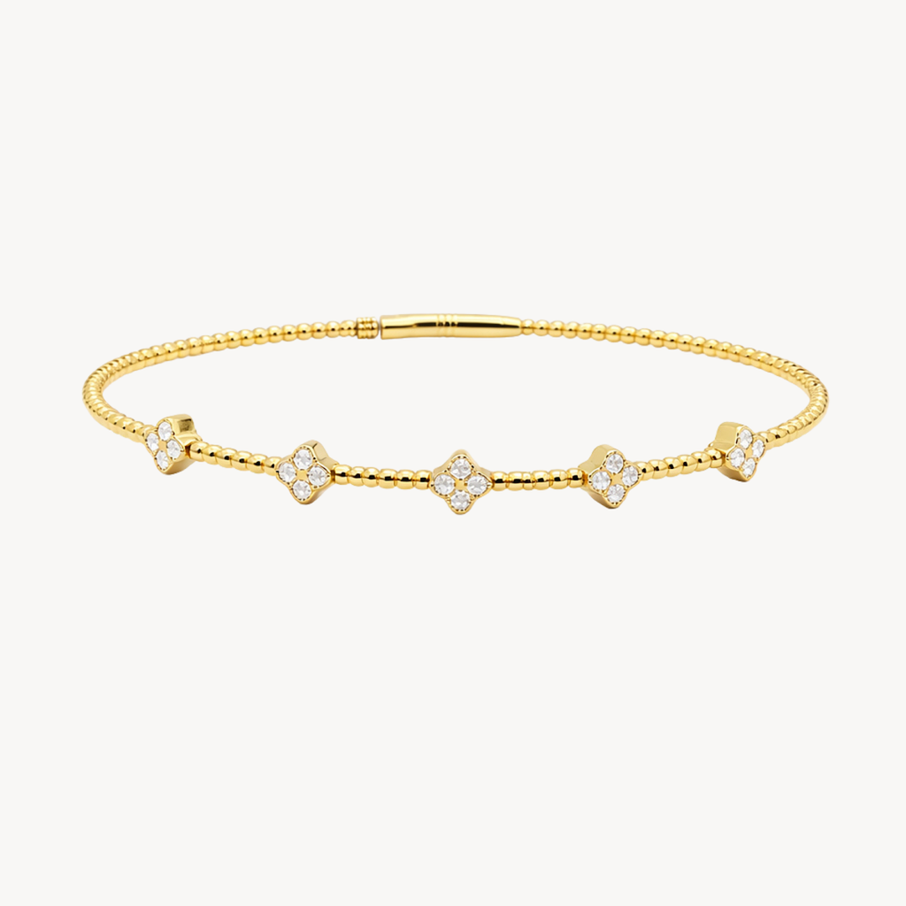 Opulent Diamond Bangle