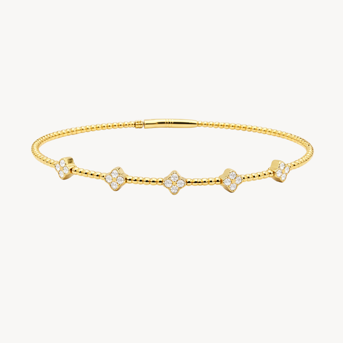 Opulent Diamond Bangle