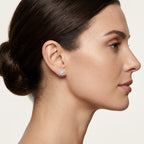 Noble Earring worn by model - Vicenza Miami