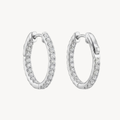 Brilliant Diamond Hoop Earring