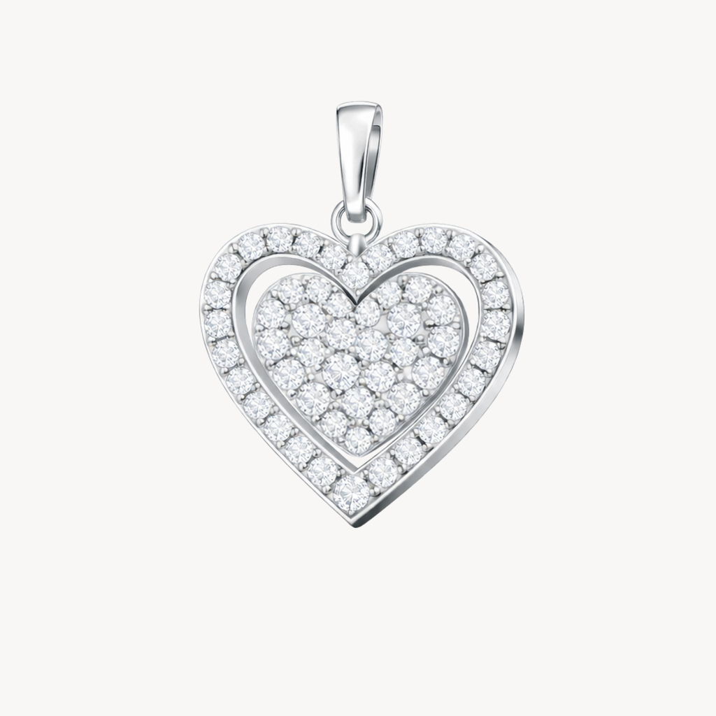 Allure Heart Diamond Pendant