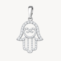 Lavish Hand Diamond Pendant