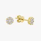 Dainty Diamond Earring