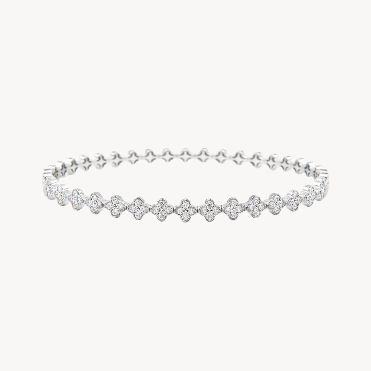 Embellished Diamond Bangle