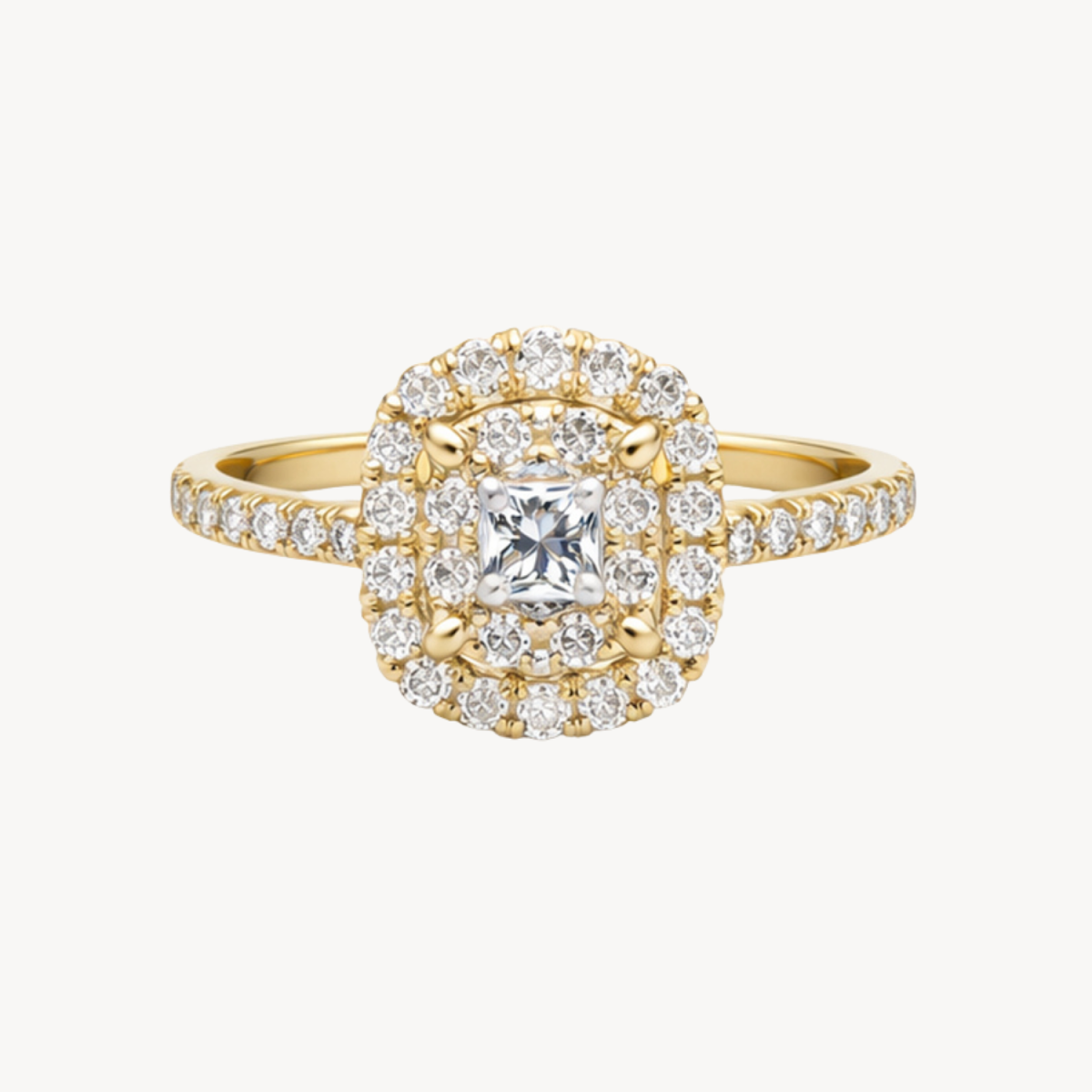 Adorned Diamond Ring
