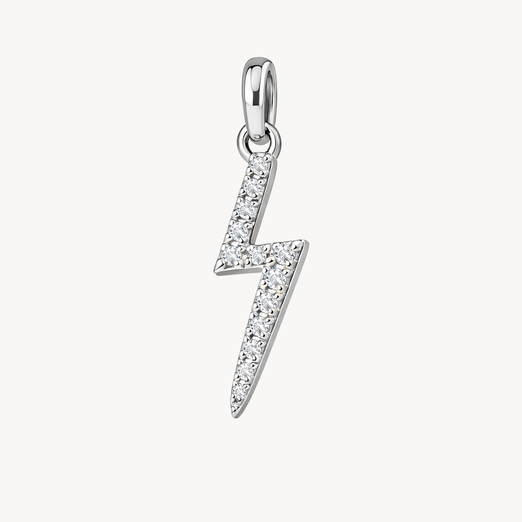 Petite Lightning Diamond Pendant