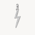 Petite Lightning Diamond Pendant