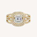 Stately Diamond & Emerald