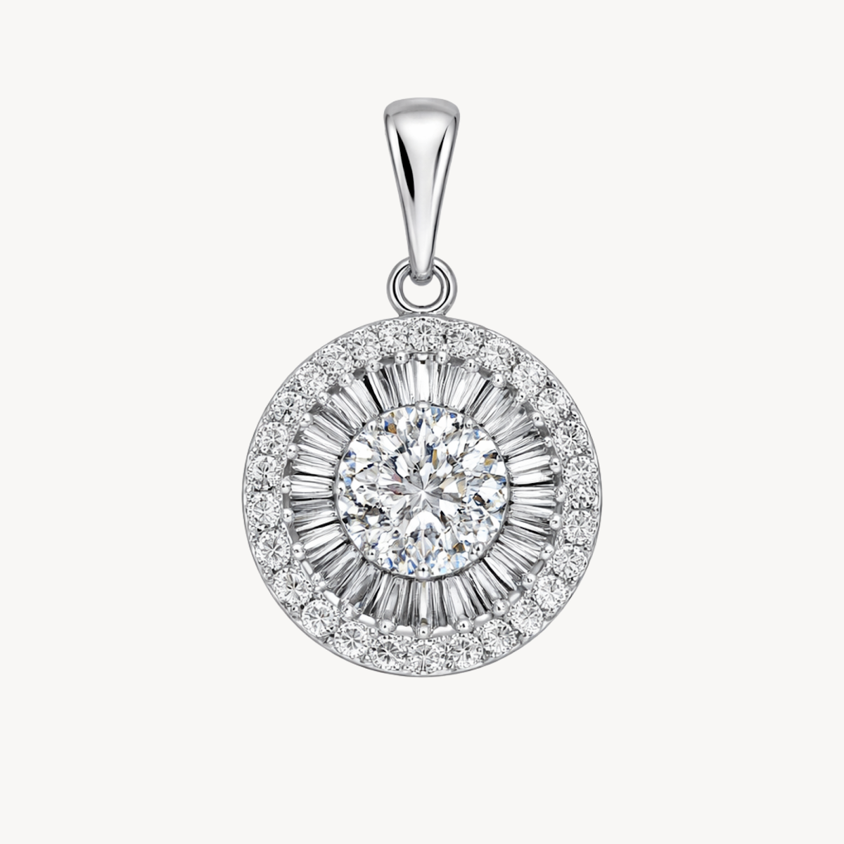 Aura Diamond Pendant