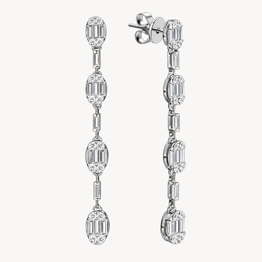 Pristine Earring White Gold Diamond