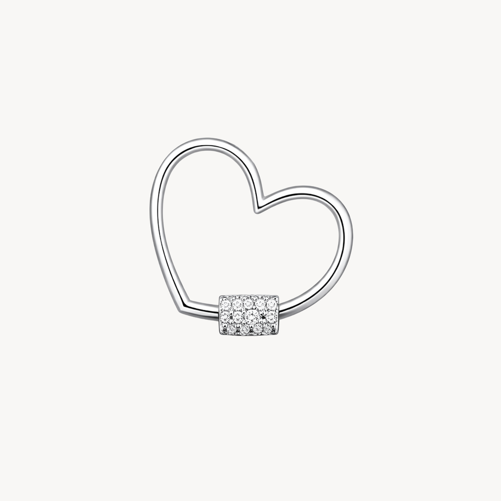 Petite Heart with Screw Opening Pendant