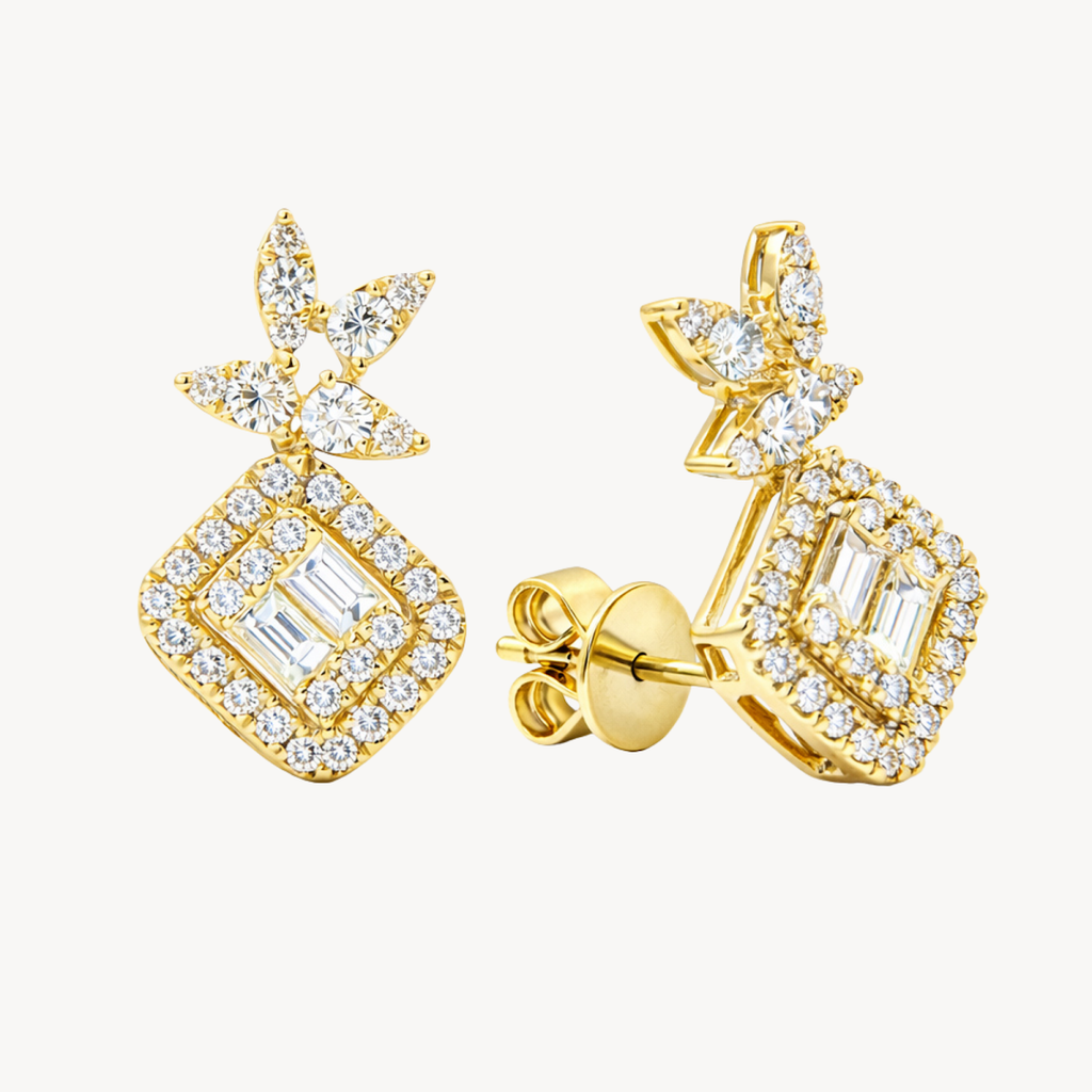 Majestic Diamond Earring