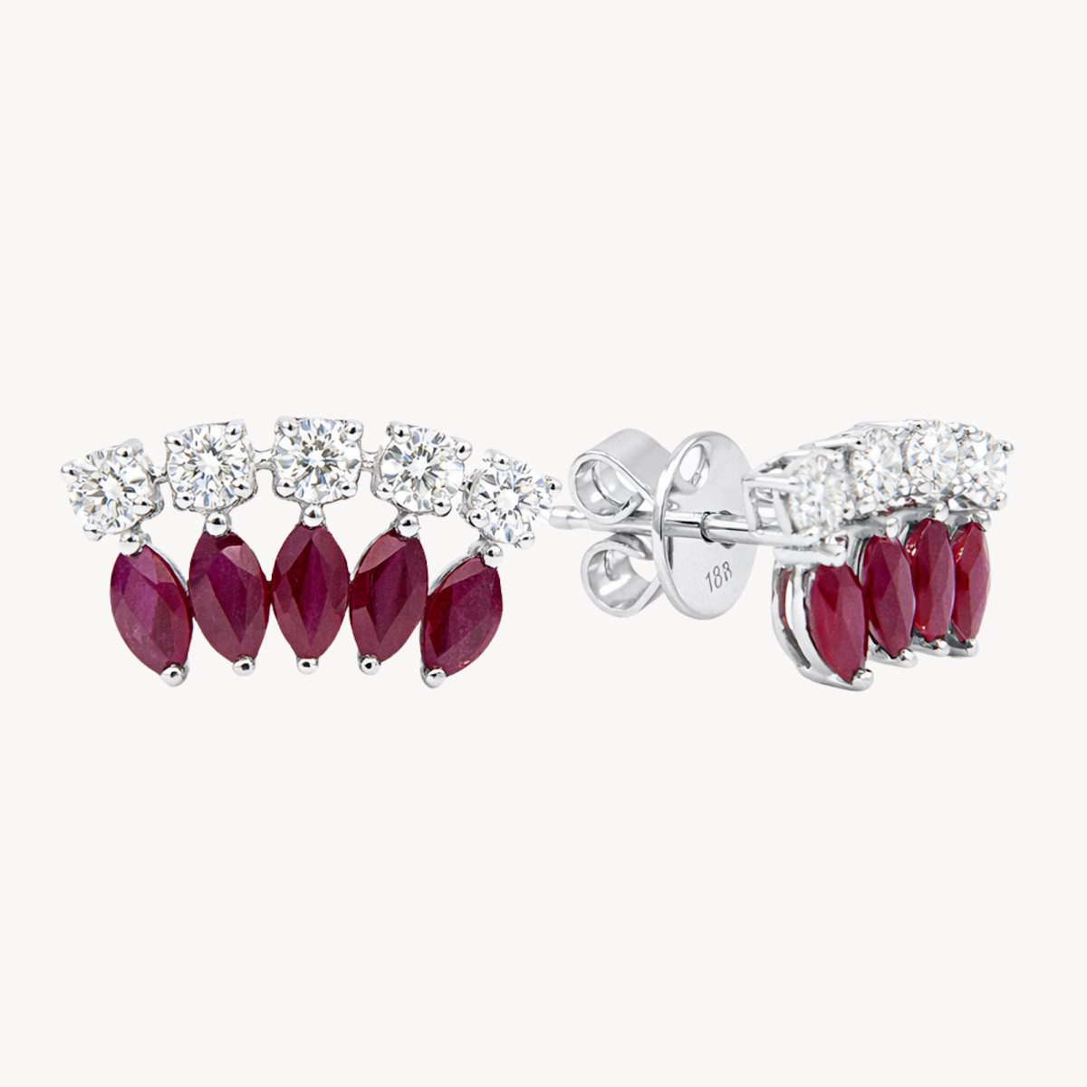 Pristine Earring White Gold Diamond II