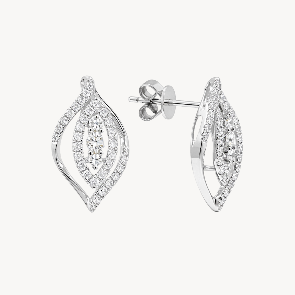 Graceful Diamond Earring
