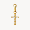 Classic Cross Diamond Pendant