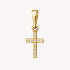 Classic Cross Diamond Pendant