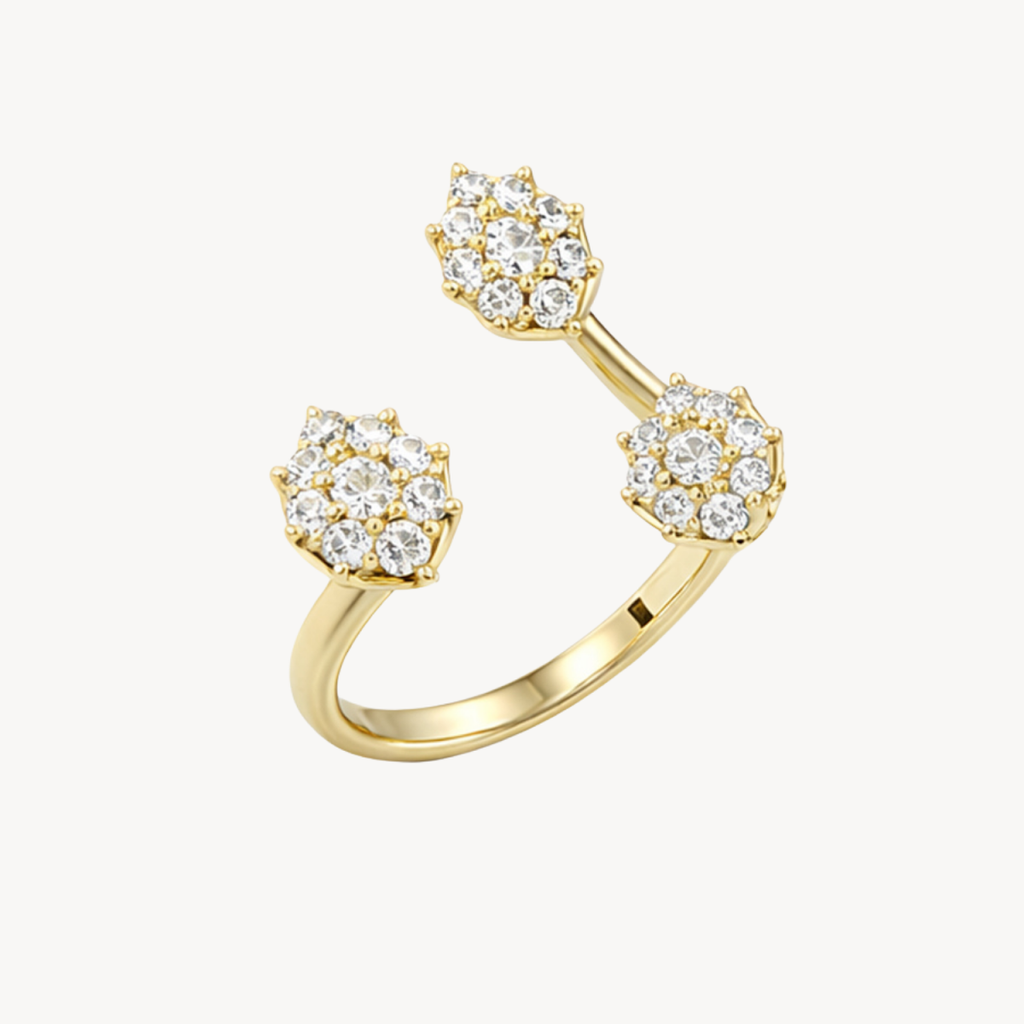 Precious Diamond Ring Yellow Gold Diamond II