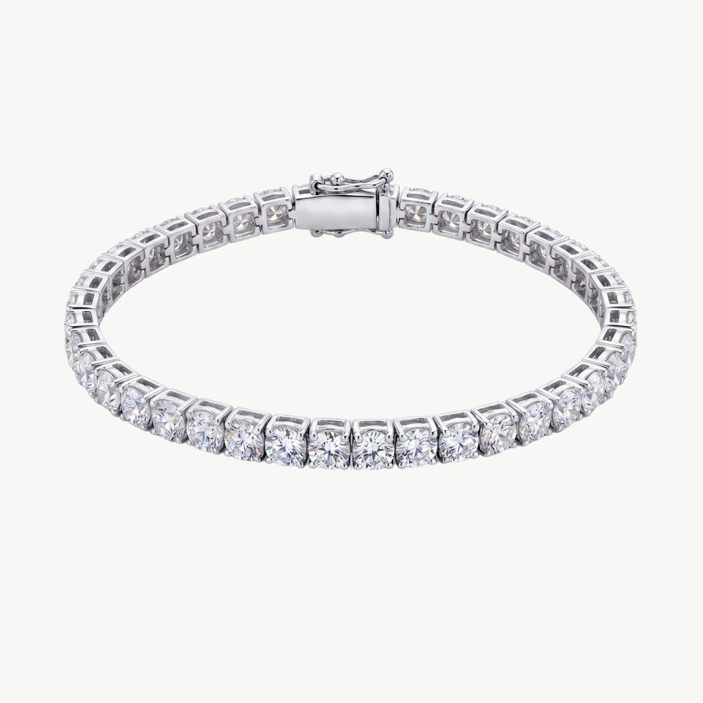 Classic Round Diamond Tennis Bracelet