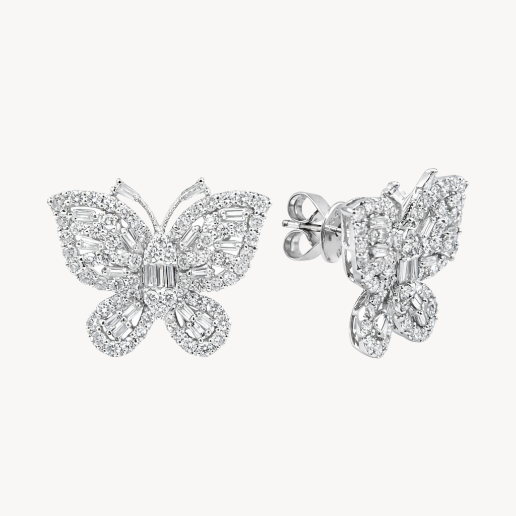 Regal Earring White Gold Diamond