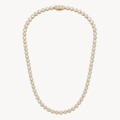 Diamond Bezel Set Tennis Necklace