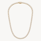 Diamond Bezel Set Tennis Necklace