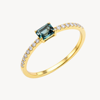 Elegant Diamond & Semi precious Ring