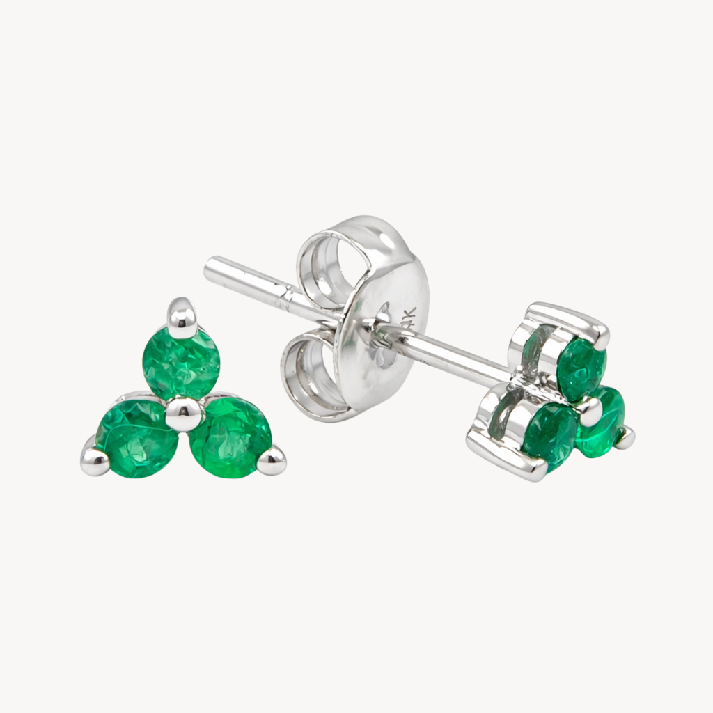 Petite Emerald Earring