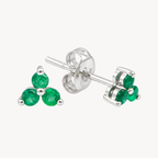 Petite Emerald Earring
