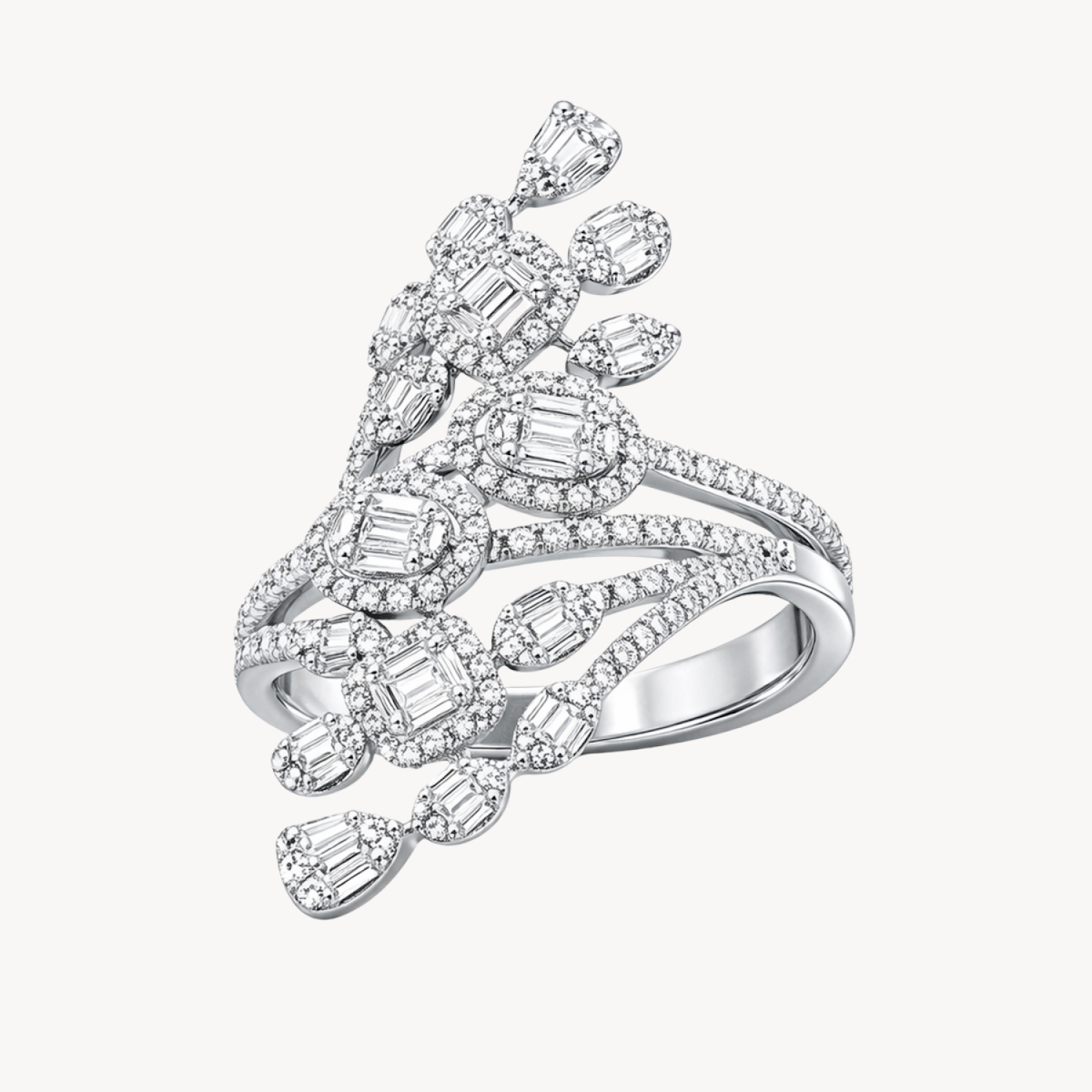 Legacy Ring White Gold Diamond II