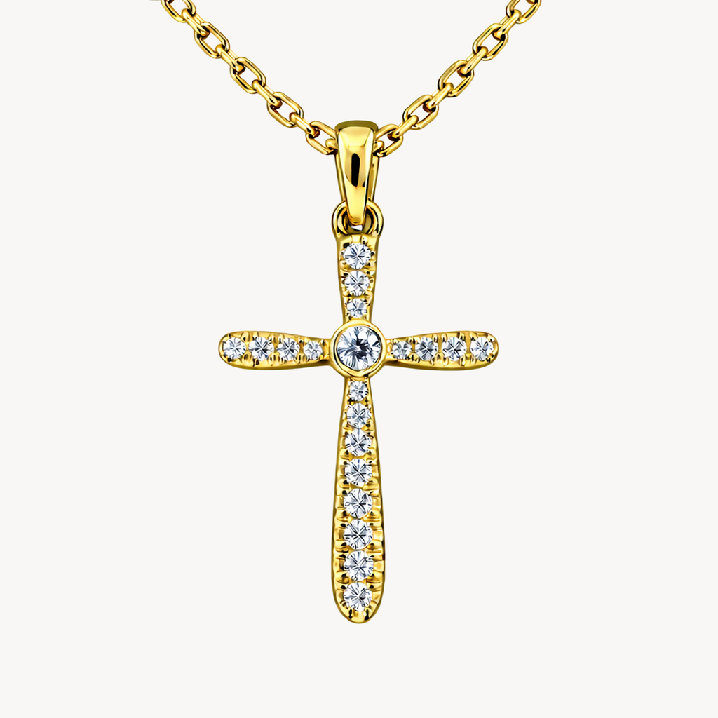 Heritage Cross Diamond Pendant