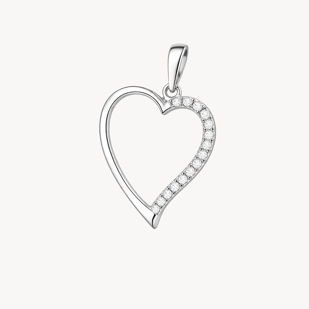 Essence Heart Diamond Pendant